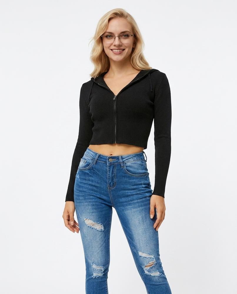 Heidi-Outlet - Lykar | High-Waisted Distressed Pants Women
