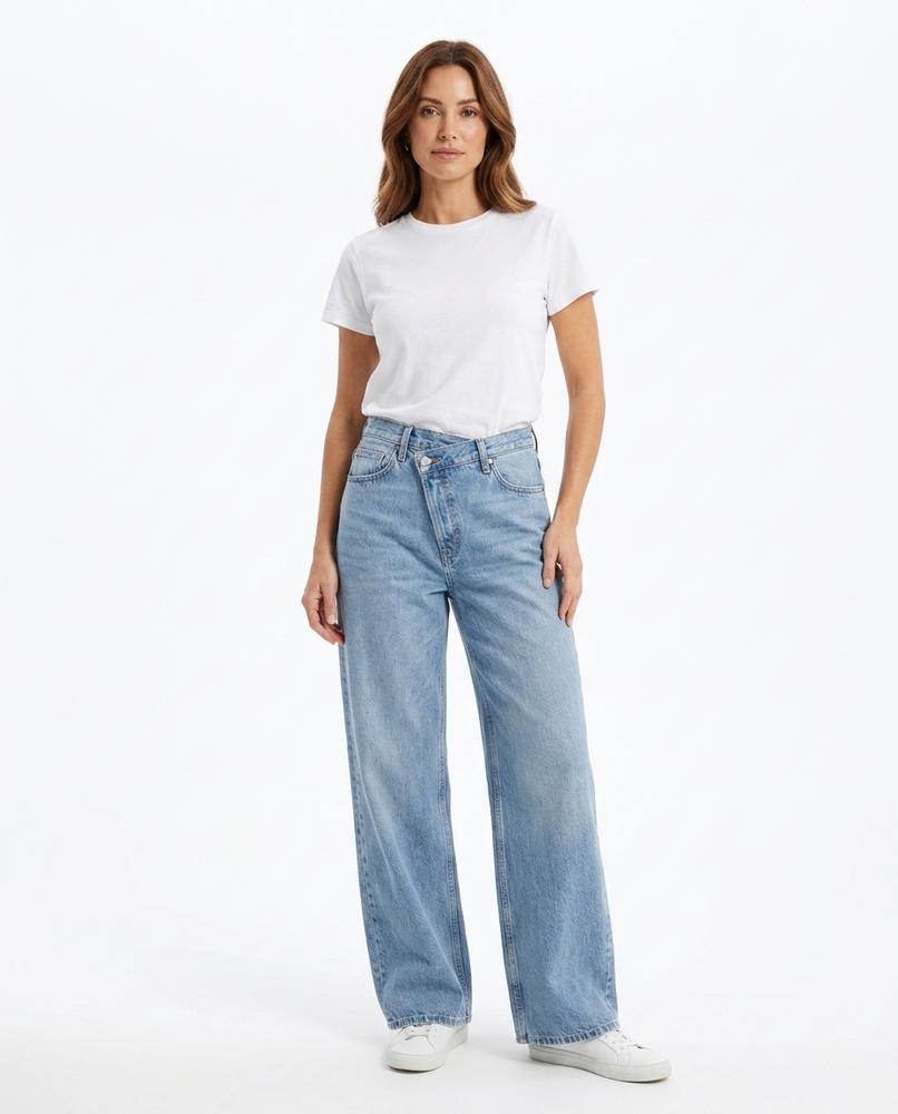 Heidi-Outlet - Ellom | Wide-Leg Asymmetric Pants Women