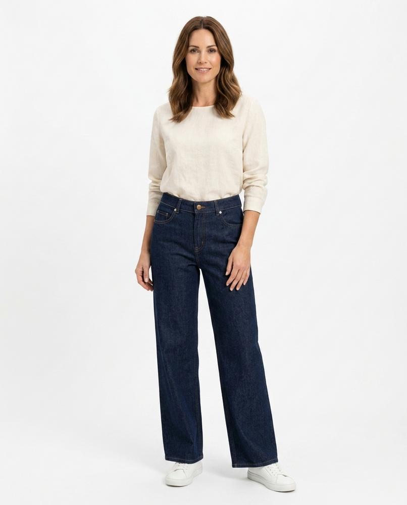 Heidi-Outlet - Ellom | Wide-Leg Asymmetric Pants Women