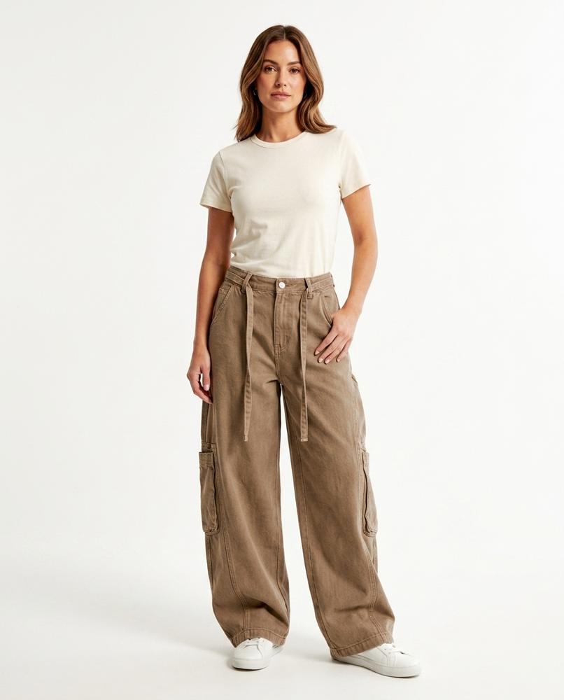 Heidi-Outlet - Corel | Wide-Leg Cargo Pants Women