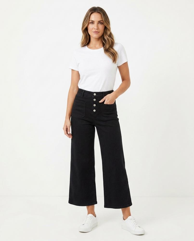 Heidi-Outlet - Rosel | High-Waisted Wide-Leg Pants Women