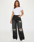 Heidi-Outlet - Nimar | High-Waisted Wide-Leg Pants Women