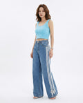 Heidi-Outlet - Calor | Wide-Leg Side-Stripe Pants Women