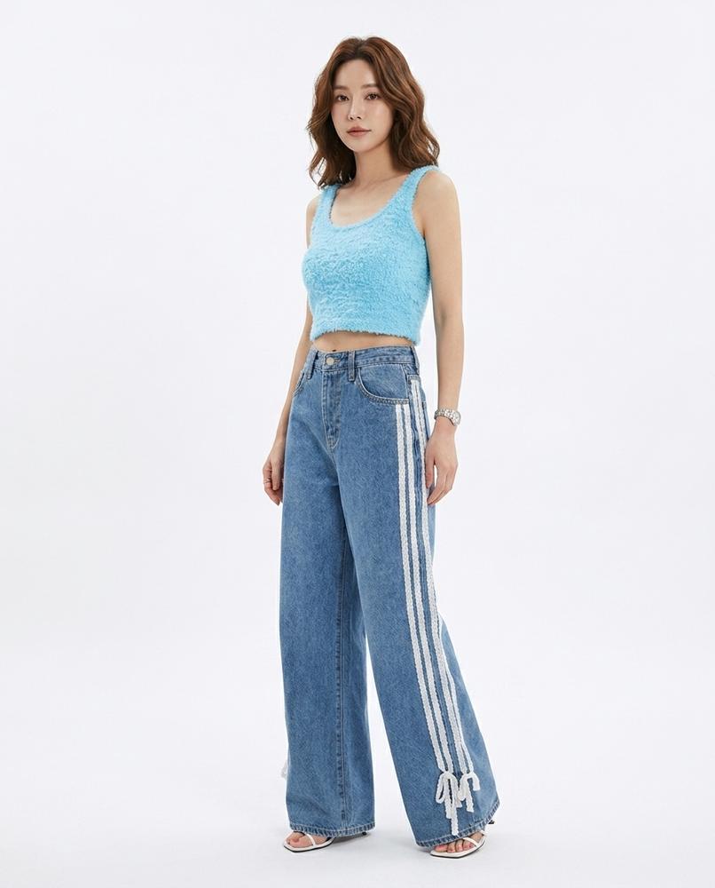 Heidi-Outlet - Calor | Wide-Leg Side-Stripe Pants Women
