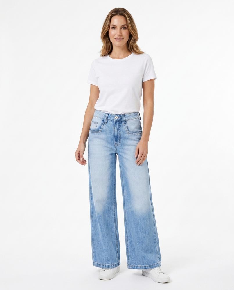 Heidi-Outlet - Zaver | Wide-Leg Washed Pants Women