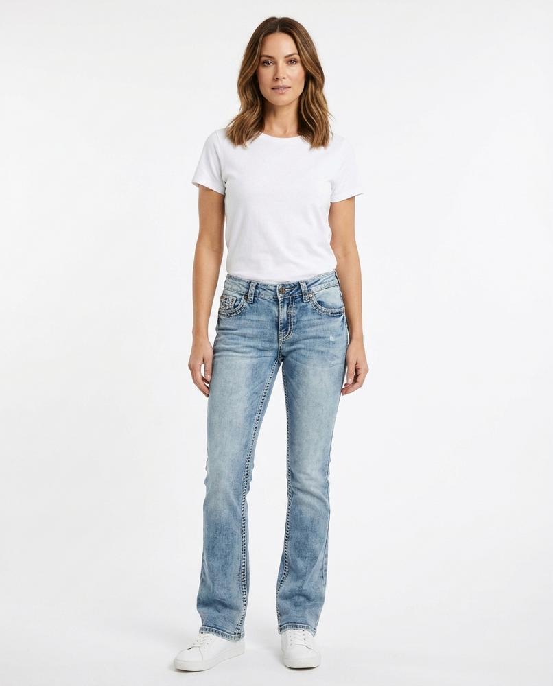 Heidi-Outlet - Masen | Washed Straight-Cut Pants Women