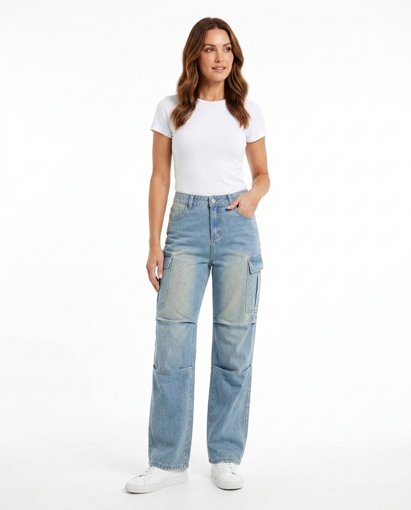 Heidi-Outlet - Mirev | Wide-Leg Cargo Pants Women