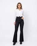 Heidi-Outlet - Vedar | High-Waist Flared Pants Women
