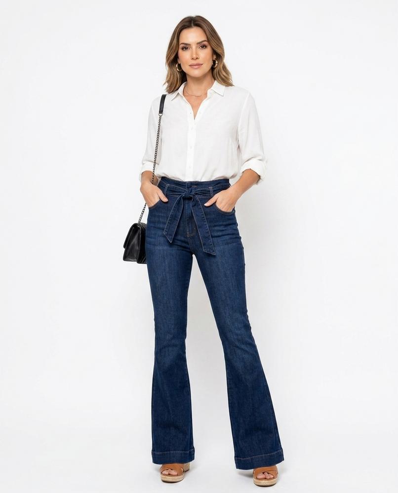 Heidi-Outlet - Vedar | High-Waist Flared Pants Women