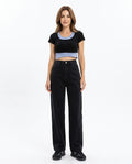 Heidi-Outlet - Nirev | High-Waisted Wide-Leg Pants Women
