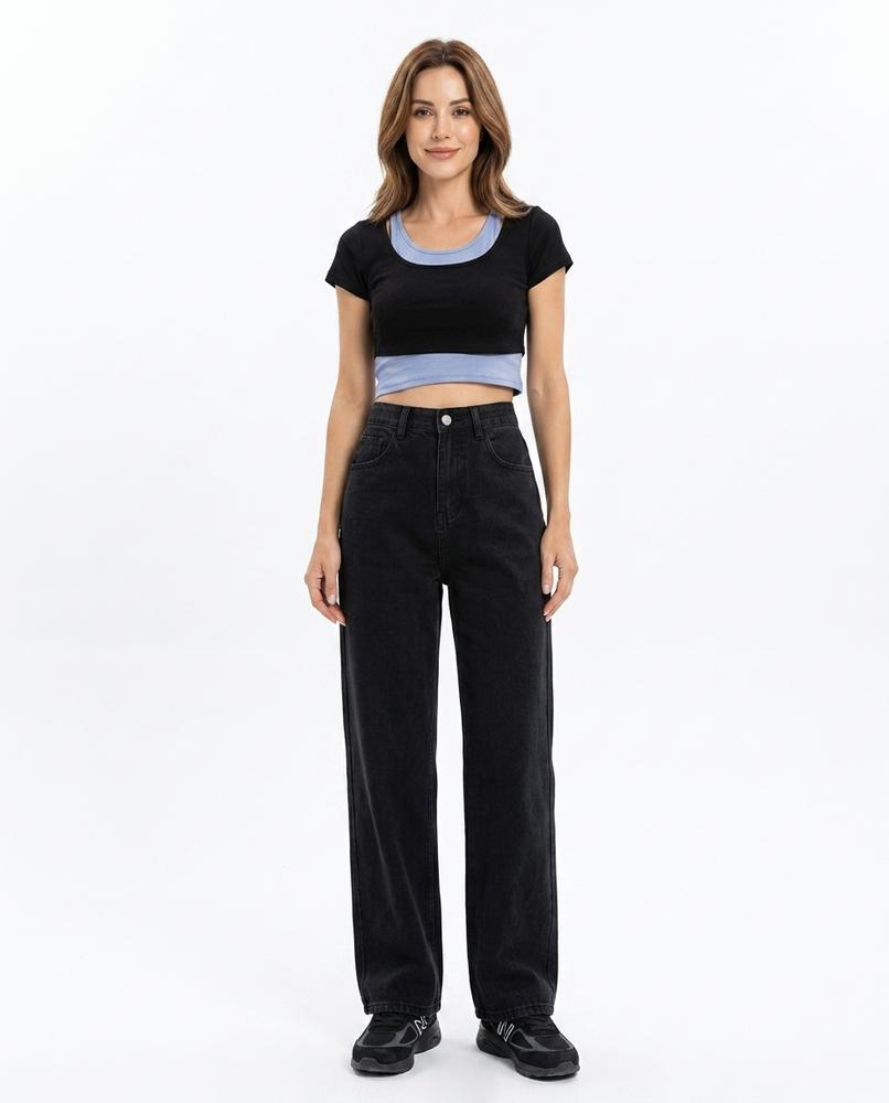 Heidi-Outlet - Nirev | High-Waisted Wide-Leg Pants Women