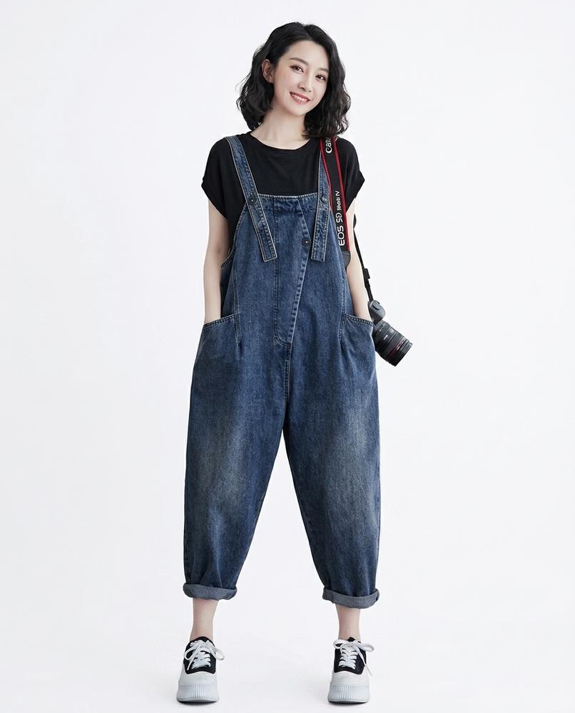 Heidi-Outlet - Lovar | Denim Relaxed-Fit Pants Women