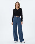 Heidi-Outlet - Karan | Pinstriped Wide-Leg Pants Women