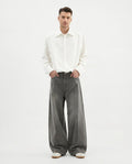 Heidi-Outlet - Salar | Wide-Leg Washed Pants Men