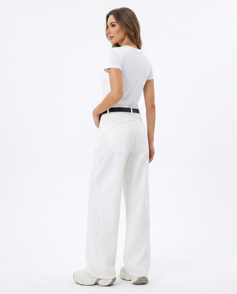 Heidi-Outlet - Samir | High-Waisted Wide-Leg Pants Women