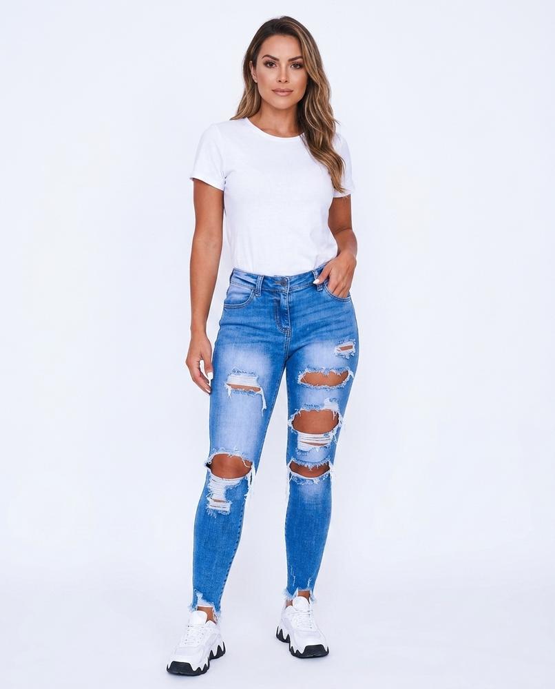 Heidi-Outlet - Zeven | Skinny-Fit Distressed Pants Women