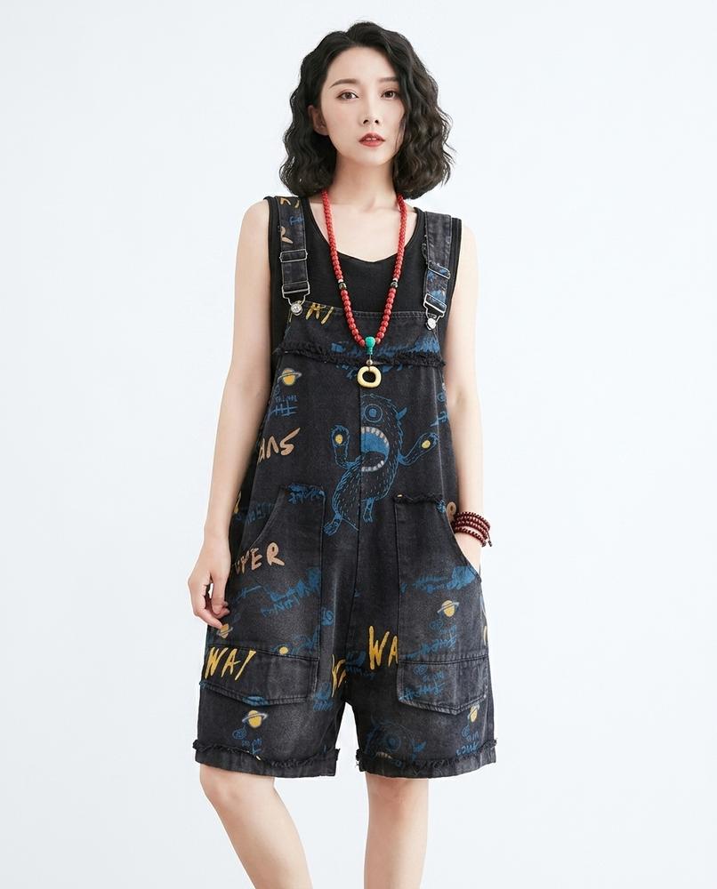 Heidi-Outlet - Mitor | Printed Washed Pants Women