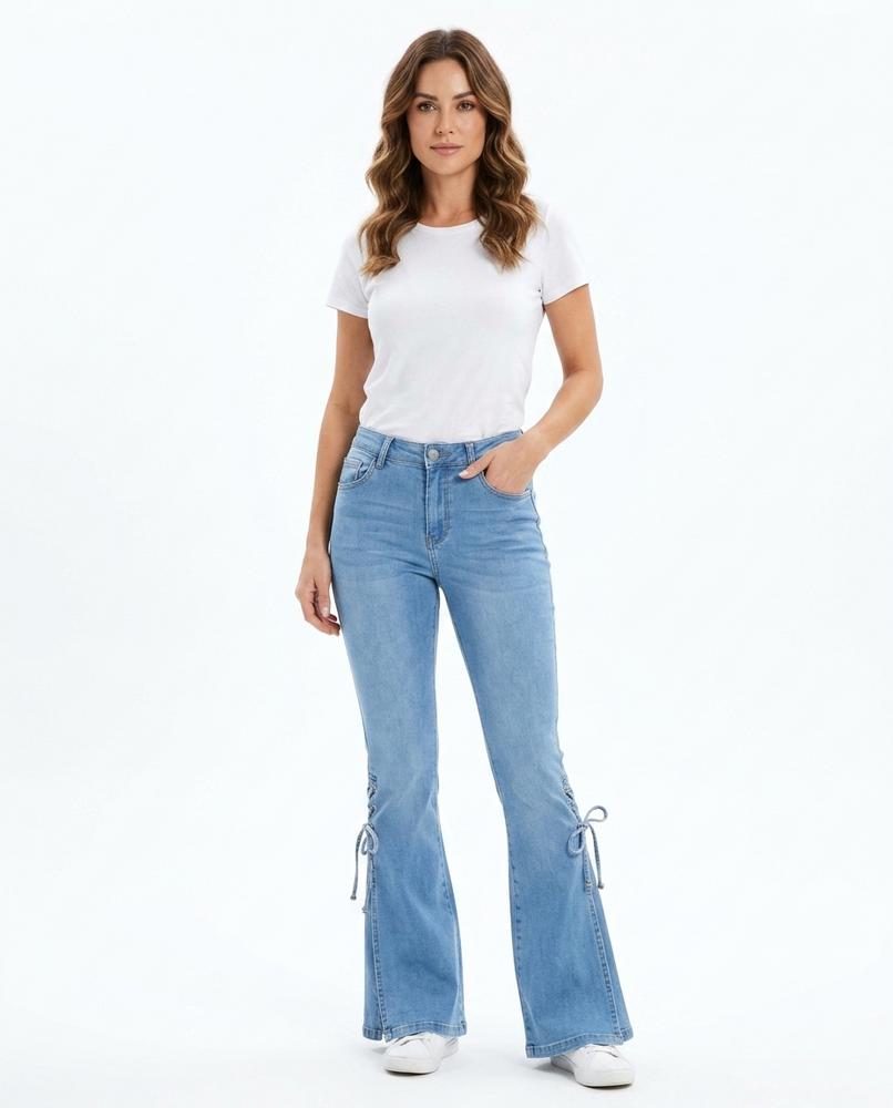 Heidi-Outlet - Vatir | Flared Lace-Up Pants Women
