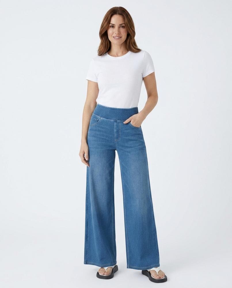 Heidi-Outlet - Zeron | Wide-Leg High-Waist Pants Women