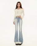 Heidi-Outlet - Loren | Flared High-Waist Pants Women