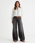 Heidi-Outlet - Lyver | Wide-Leg Washed Pants Women