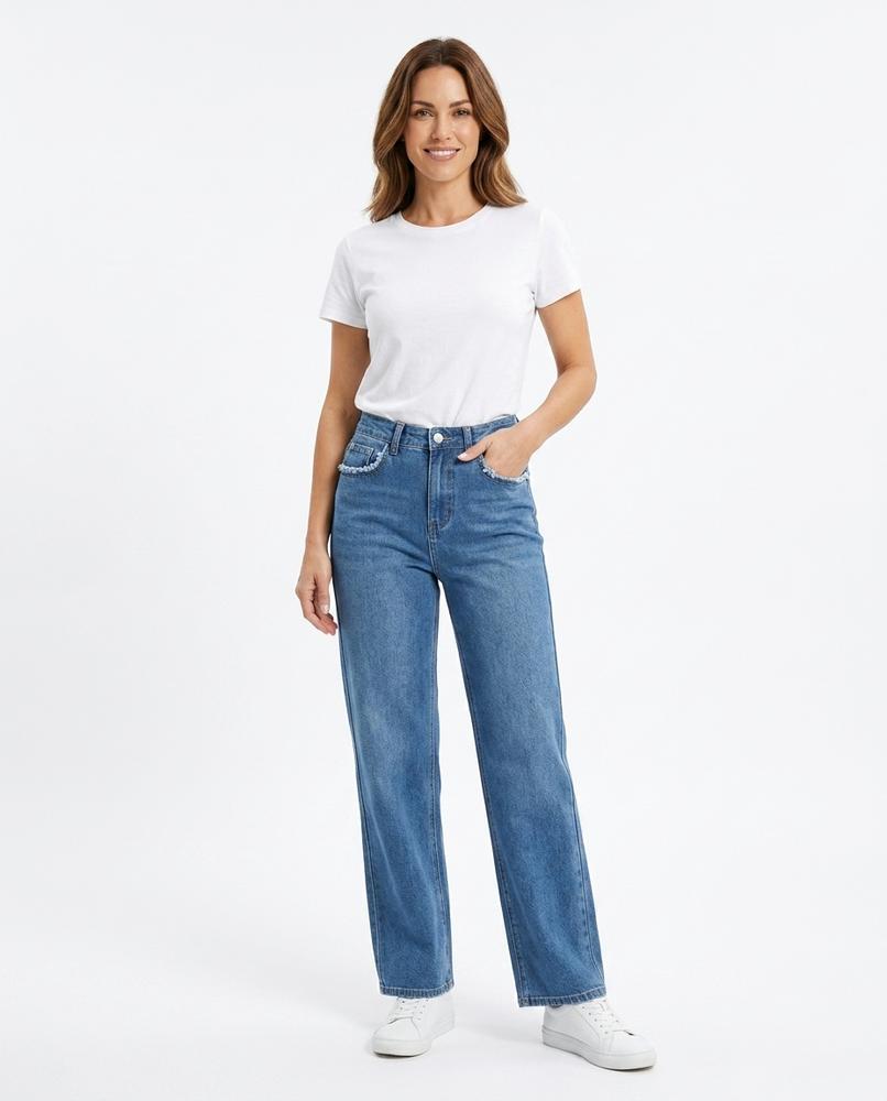 Heidi-Outlet - Ramir | High-Waisted Wide-Leg Pants Women