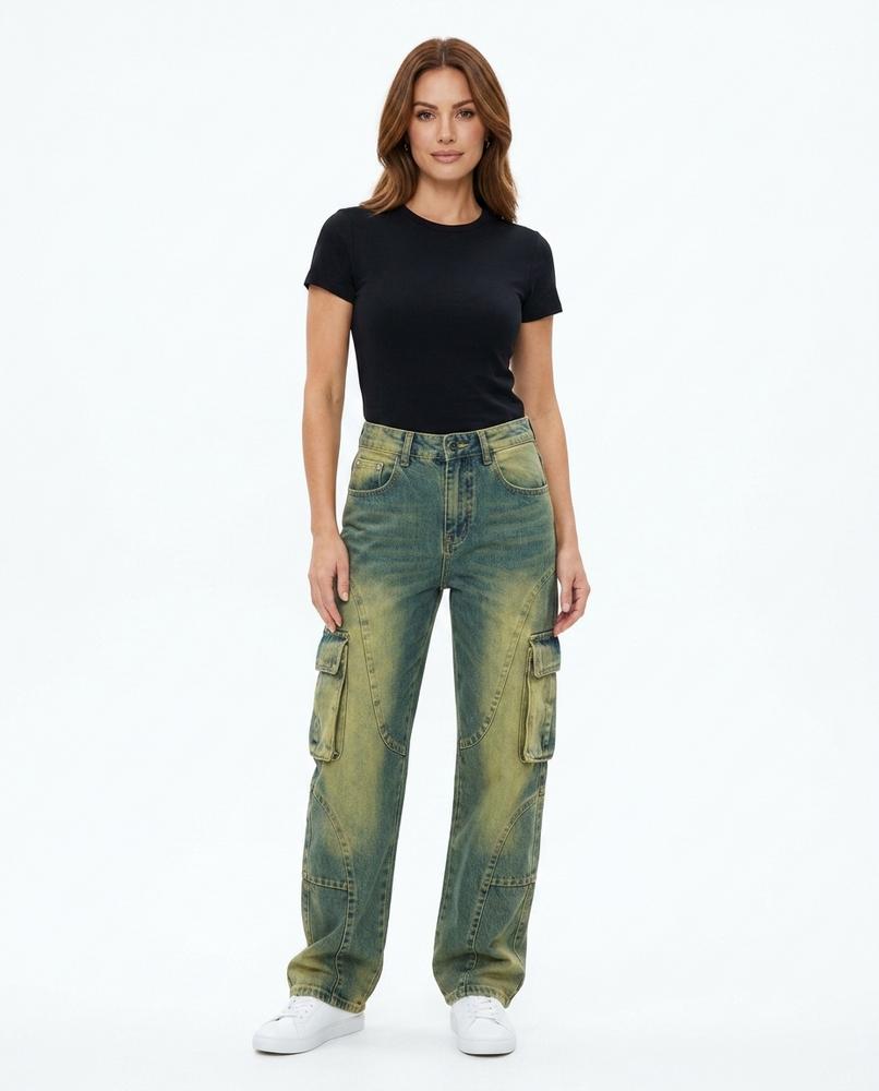 Heidi-Outlet - Lemor | Wide-Leg Washed Pants Women