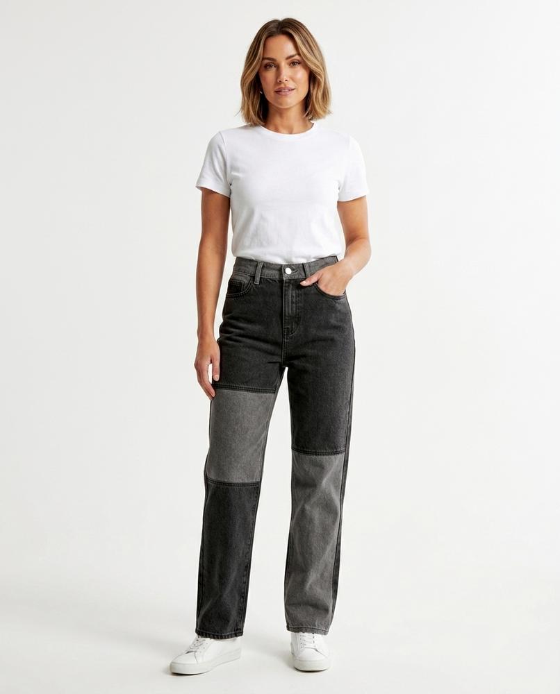 Heidi-Outlet - Valar | Patchwork High-Waist Pants Women
