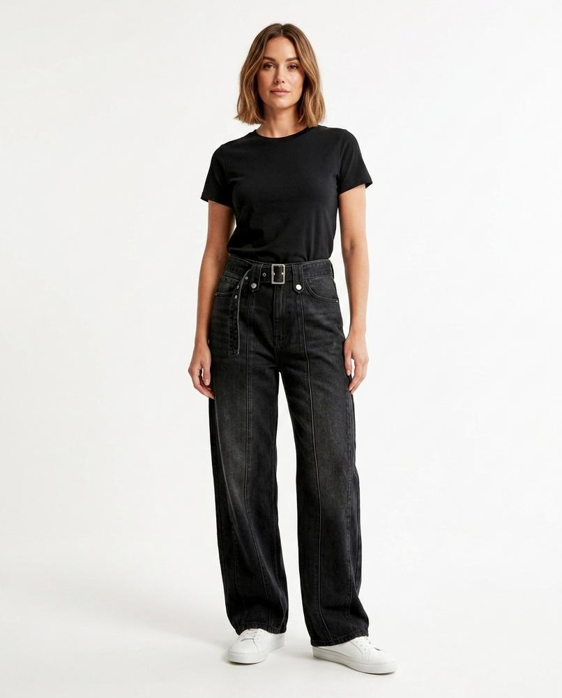 Heidi-Outlet - Selin | High-Waisted Wide-Leg Pants Women
