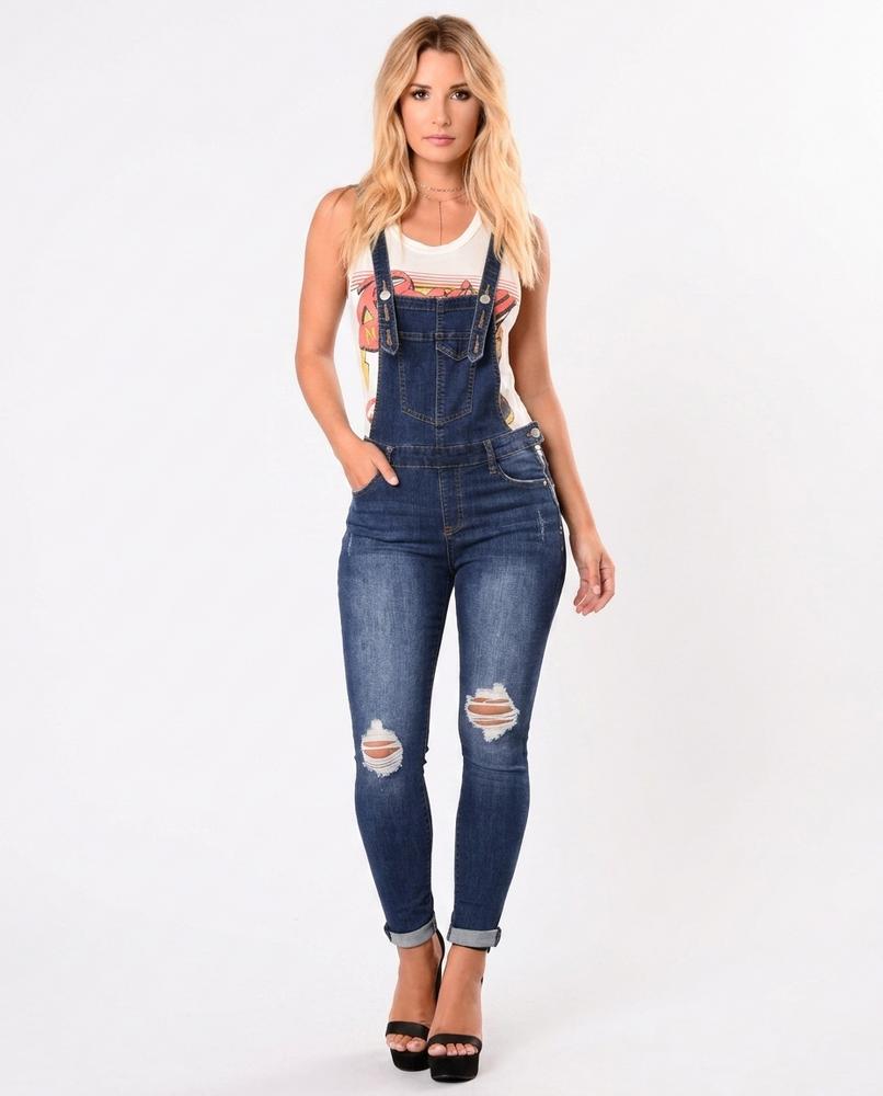 Heidi-Outlet - Arlen | Distressed Skinny-Fit Pants Women