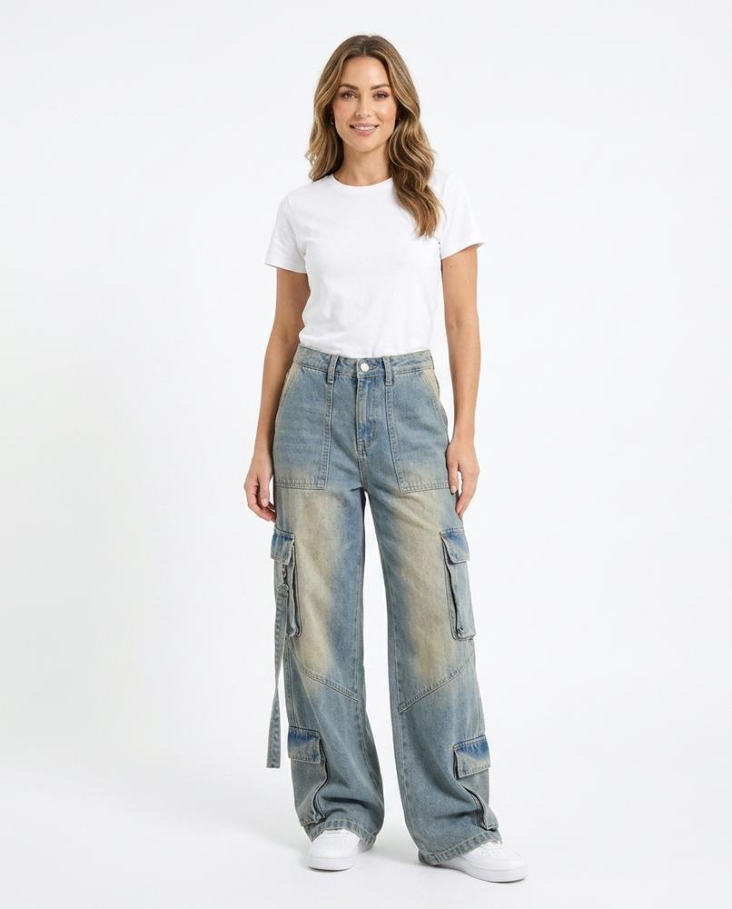 Heidi-Outlet - Vesin | Wide-Leg Washed Pants Women