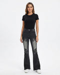 Heidi-Outlet - Lotir | Flared Printed Pants Women