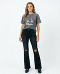 Heidi-Outlet - Arzan | Ripped Flared Pants Women
