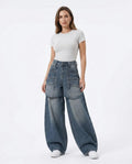 Heidi-Outlet - Colen | Wide-Leg Washed Pants Women