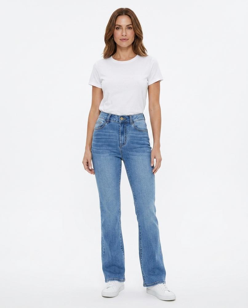Heidi-Outlet - Rilan | High-Waisted Straight-Fit Pants Women