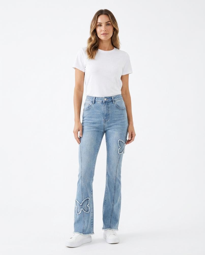 Heidi-Outlet - Minor | High-Waisted Flared Pants Women
