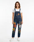 Heidi-Outlet - Romir | Floral-Print Bib-Front Pants Women
