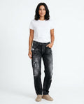 Heidi-Outlet - Tilar | Washed Distressed Pants Women
