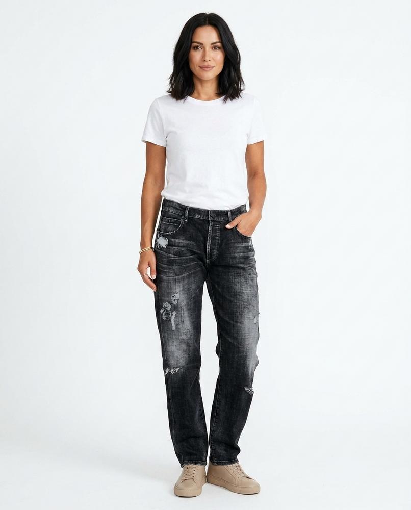 Heidi-Outlet - Tilar | Washed Distressed Pants Women