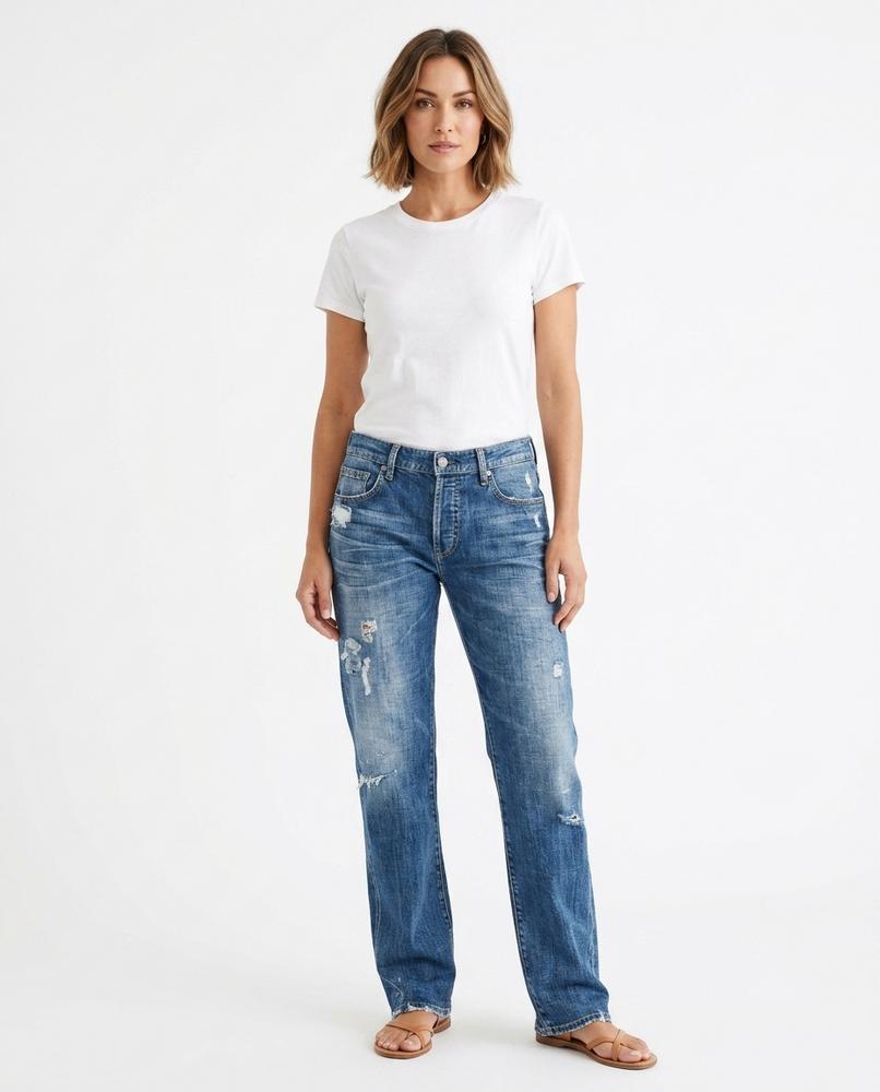 Heidi-Outlet - Tilar | Washed Distressed Pants Women
