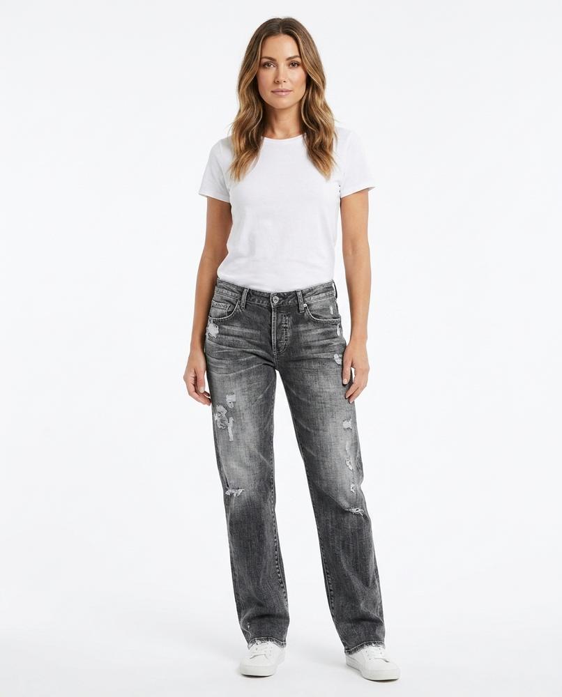 Heidi-Outlet - Tilar | Washed Distressed Pants Women
