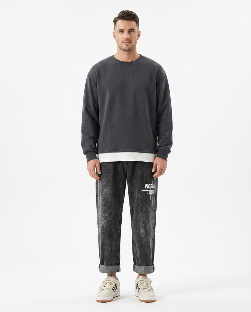 Heidi-Outlet - Nelar | Printed Washed Pants Men
