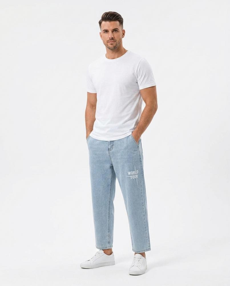 Heidi-Outlet - Nelar | Printed Washed Pants Men