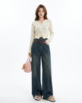 Heidi-Outlet - Cosel | High-Waisted Wide-Leg Pants Women