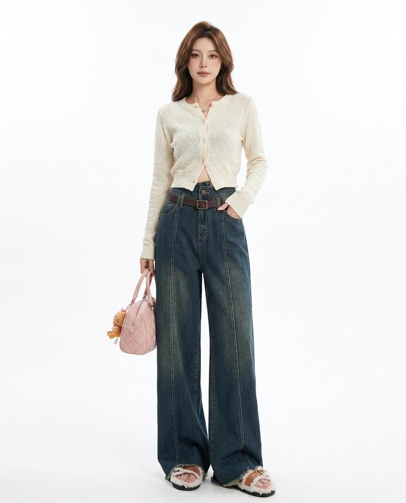 Heidi-Outlet - Cosel | High-Waisted Wide-Leg Pants Women