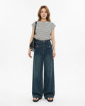 Heidi-Outlet - Keran | Wide-Leg High-Waist Pants Women