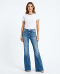 Heidi-Outlet - Zesan | Flared Denim Pants Women