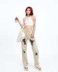 Heidi-Outlet - Covar | Patched Straight-Fit Pants Women