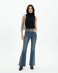 Heidi-Outlet - Nizan | High-Waist Flared Pants Women