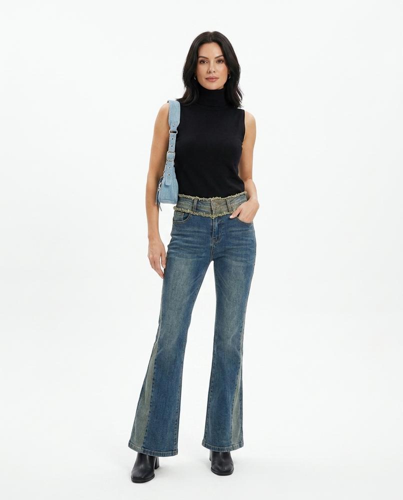 Heidi-Outlet - Nizan | High-Waist Flared Pants Women